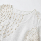 Vestido casual bordado para mujer